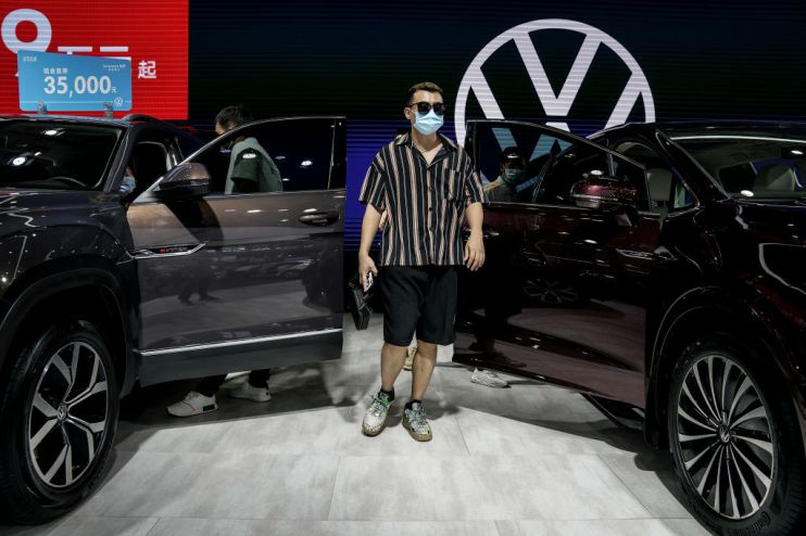 Volkswagen forecasts China sales in 2022 to be on par with last year&rsquo;s levels as the impact of the pandemic and of semiconductor shortages lingers on.&nbsp;