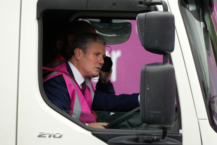 Keir Starmer Visits HGV Logistics Training Provider