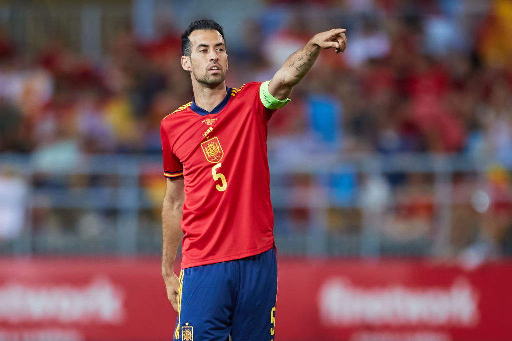 Sapin captain Sergio Busquets