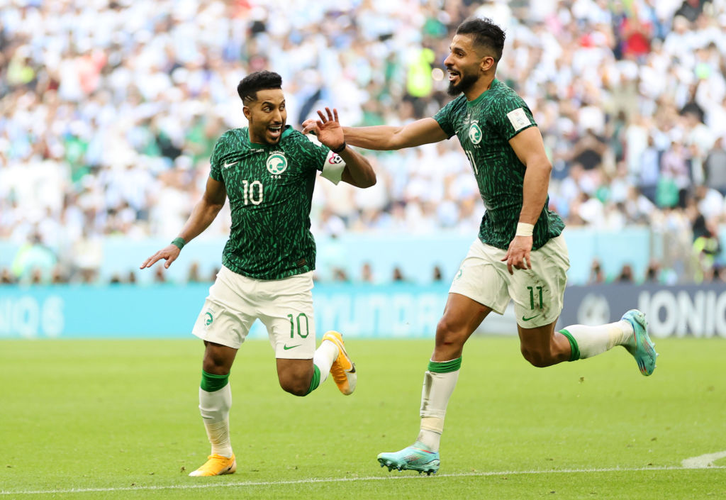 Saudi Arabia came from behind to beat Argentina in one of the all-time World Cup upsets