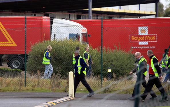The Royal Mail Employ Casual Staff At A Temporary Sorting Office
