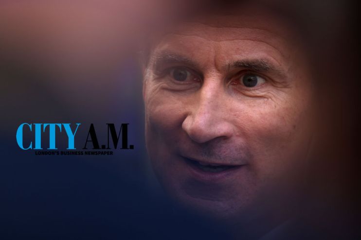 Jeremy Hunt. (Photo by Hollie Adams/Getty Images)