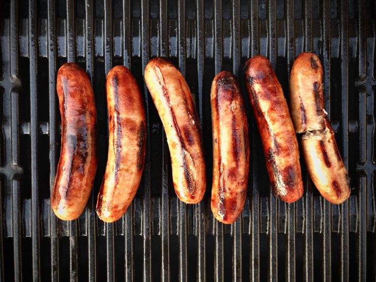 Sausages. Photo by Jonathan Taylor on Unsplash