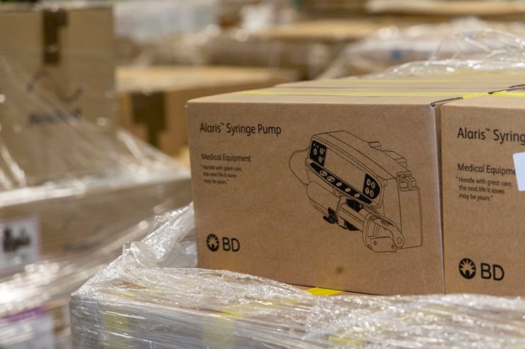 Scotland's First Minister Views Medical Supplies Heading For Ukraine