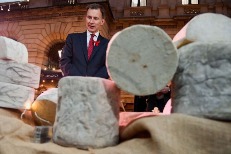 PM Rishi Sunak Visits Christmas Market In Downing Street
