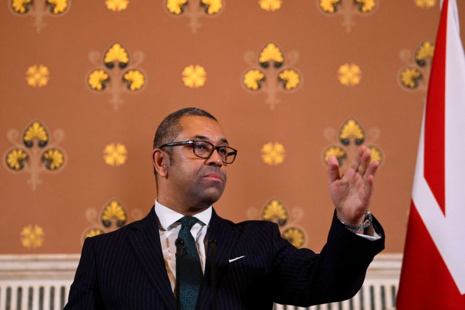 James Cleverly Delivers His First Keynote Speech As Foreign Secretary