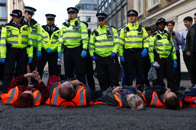 'Just Stop Oil' Protest Action In London