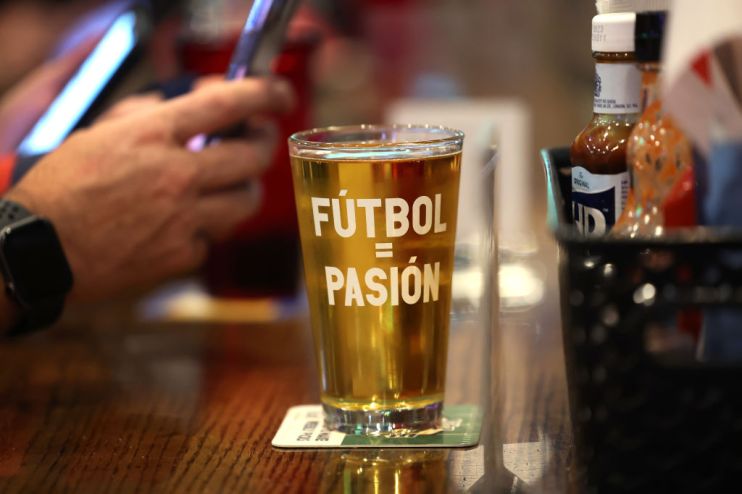 Soccer Fans Gather To Watch The U.S. vs. Iran World Cup Match