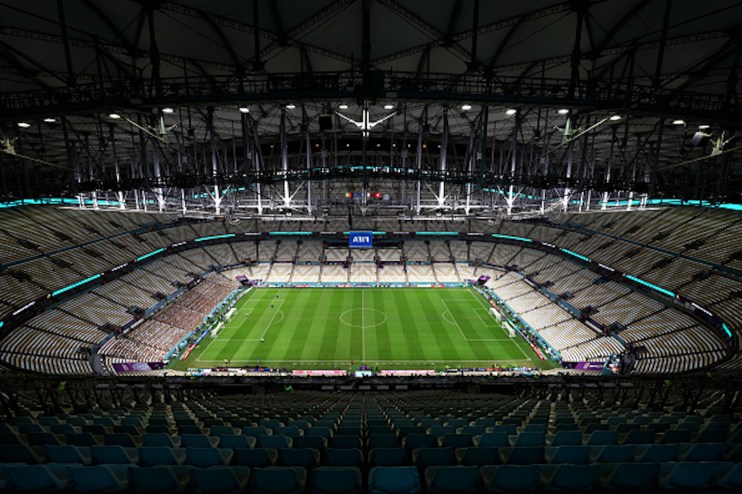 The World Cup final is next Sunday and you can still get to Qatar to be there. (Photo by Alex Pantling/Getty Images)