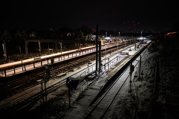 UK Rail Workers Strike In The Lead Up To Christmas