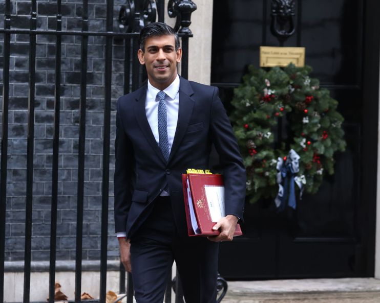 Rishi Sunak Attends Last PMQs Of 2023