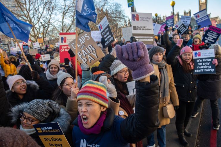 Nurses Strike Over Poor Pay And Conditions