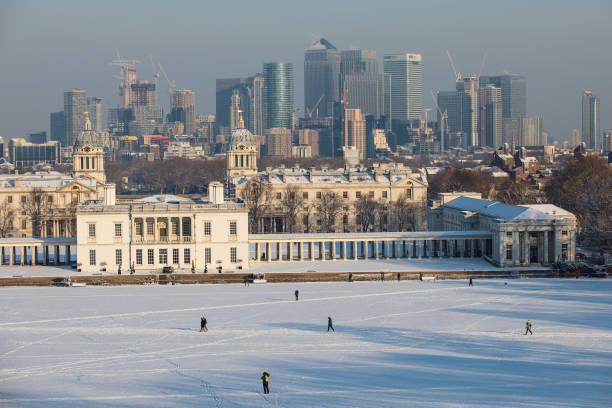 Britain Freezes As Siberian Weather Sweeps Across The Country