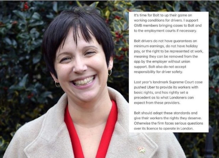 A leading City Hall politician has warned ride-sharing app Bolt it could be barred from operating in the capital unless it improved its drivers&rsquo; pay and conditions.&nbsp;