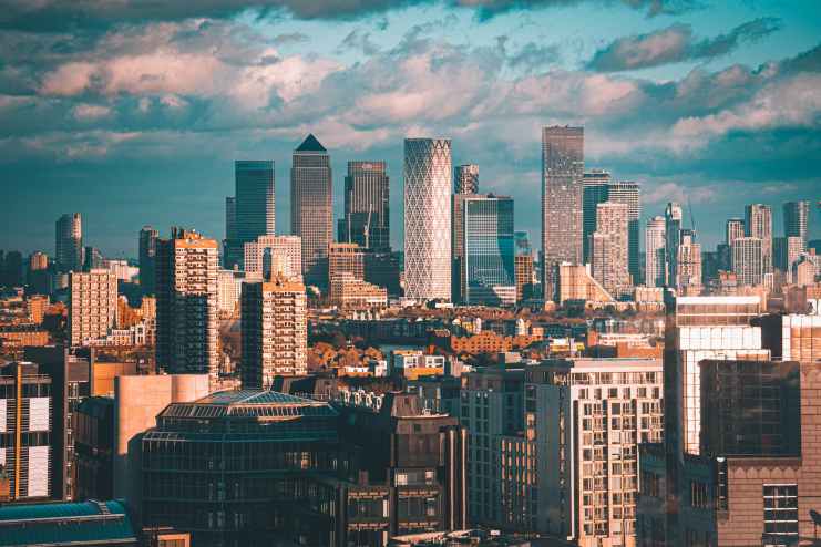 scenic view of the buildings in london