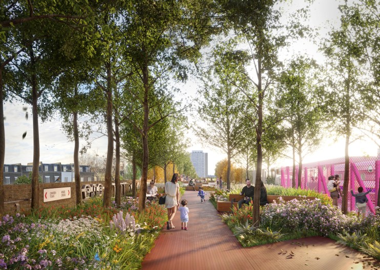 Camden Highline Concept Art