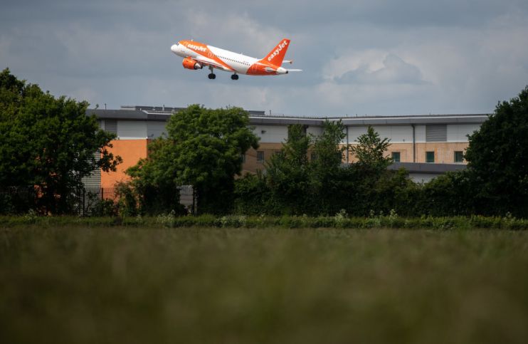 Protest Against UK Deportation Flights To Rwanda