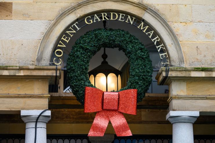 London Prepares For The Festive Season
