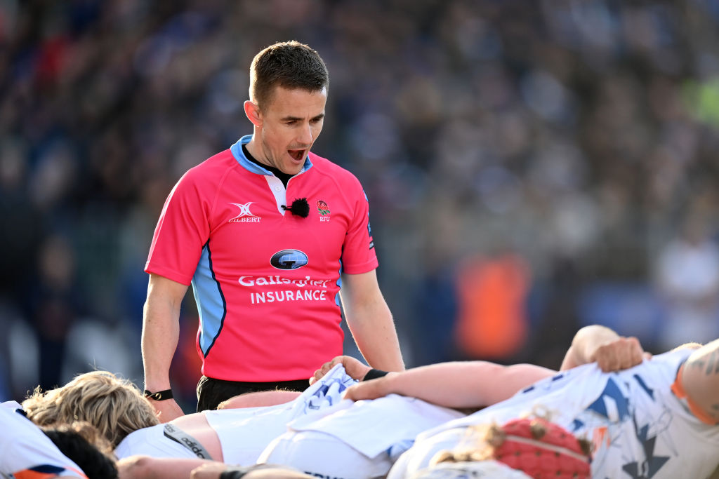 Referee Luke Pearce