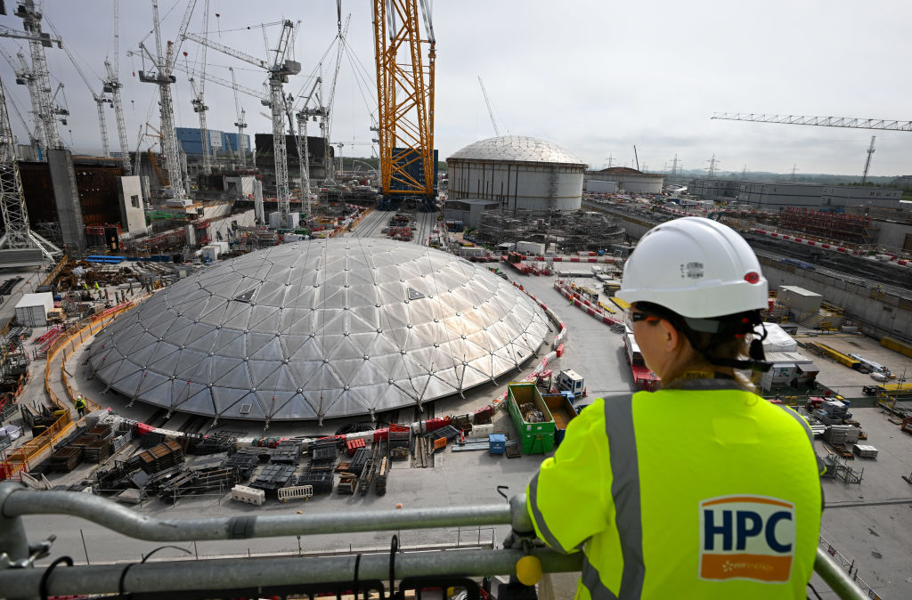 New Generation Nuclear Power Station Being Built At Hinkley Point C
