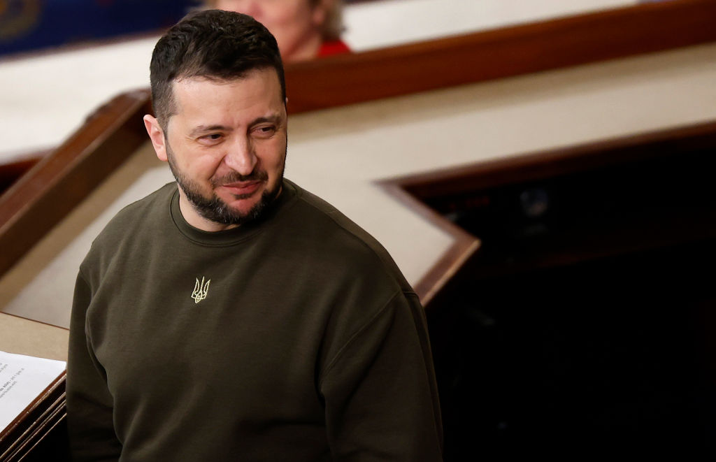 President Of Ukraine Volodymyr Zelensky Addresses Congress