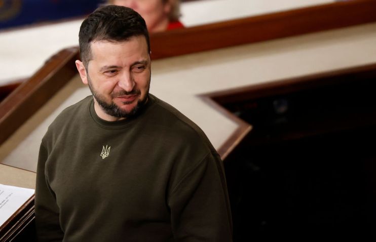 President Of Ukraine Volodymyr Zelensky Addresses Congress