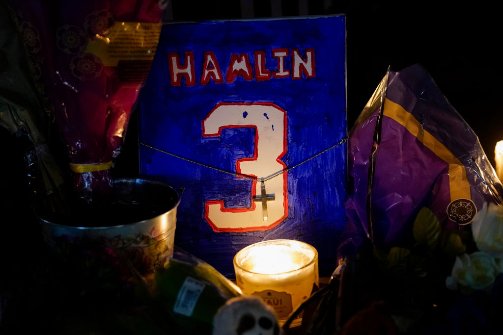 Damar Hamlin's condition remains critical, the Buffalo Bills said, as NFL fans continue to wait for news of the player's recovery from a cardiac arrest