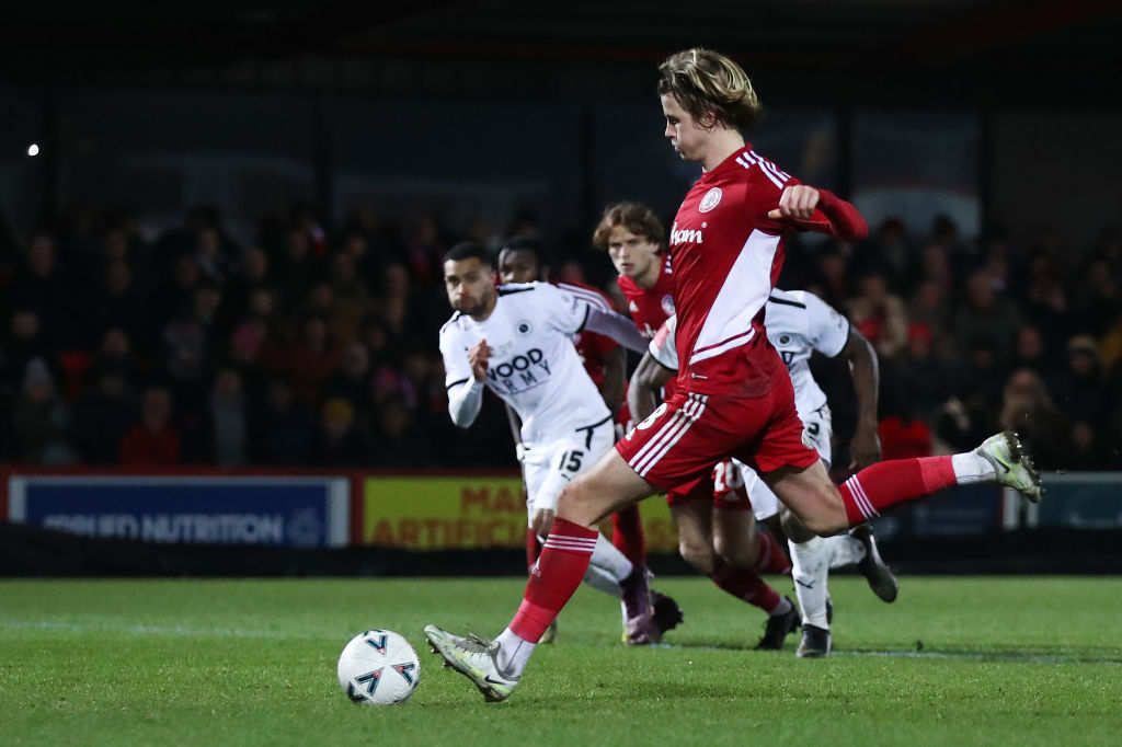 Accrington Stanley's win completed the line-up for the fourth round of the FA Cup.