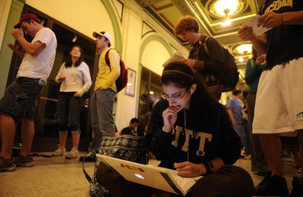 Americans Go To The Polls To Elect The Next U.S. President