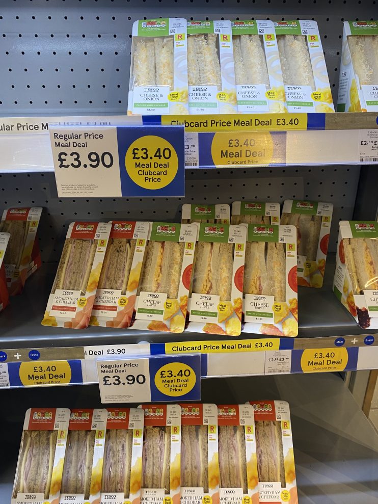 Ranked: Meal deals from Tesco, Sainsbury's, Greggs, Co-Op and Boots