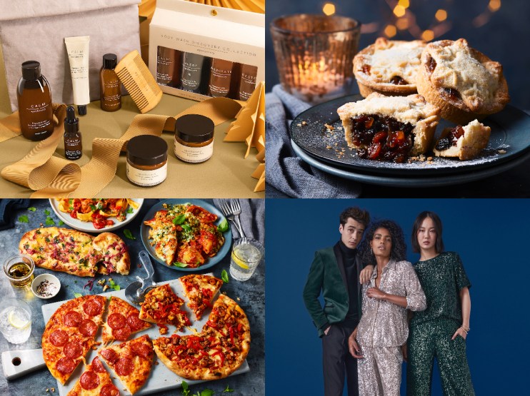 M&S Food, clothes and Christmas decorations were hot-sellers