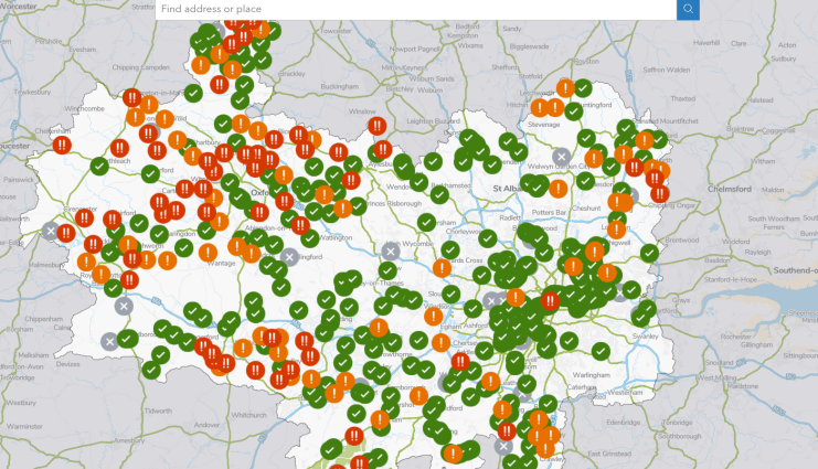 Thames Water has revealed a searchable sewage map