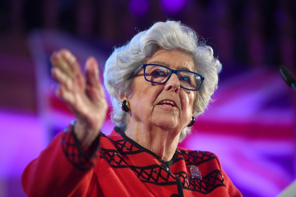Baroness Betty Boothroyd