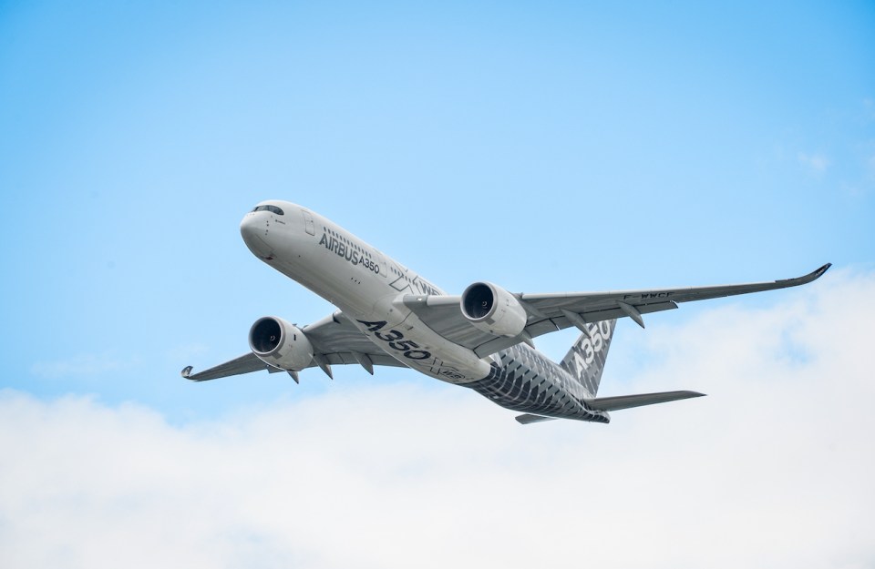 A350 XWB Airbus - Demo flight