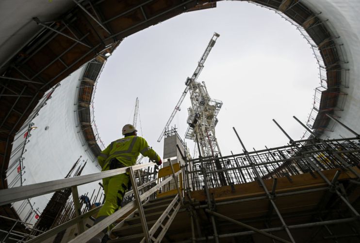 New Generation Nuclear Power Station Being Built At Hinkley Point C
