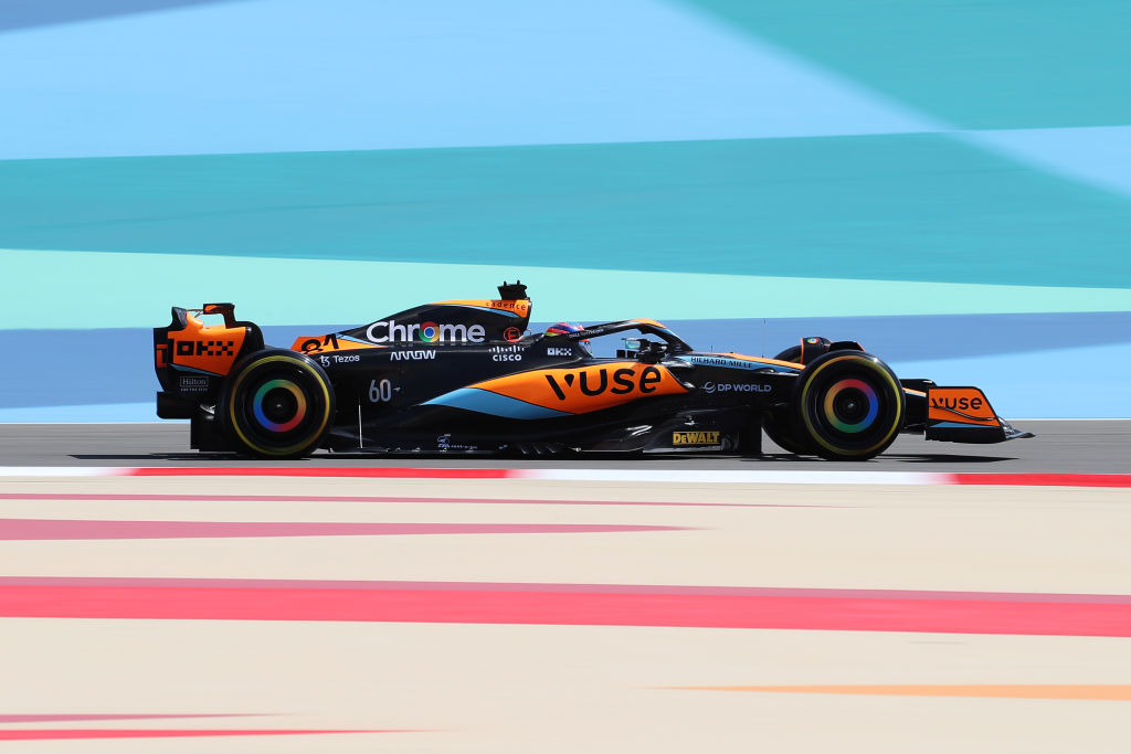McLaren MCL60 F1 car