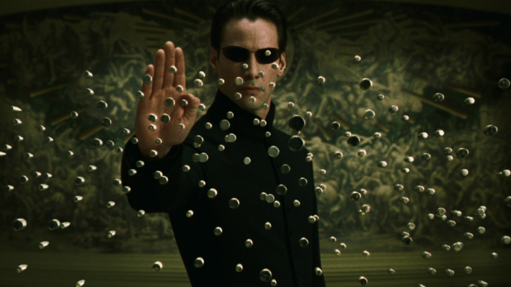 Keanu Reeves says the principle behind crypto 'is amazing'.