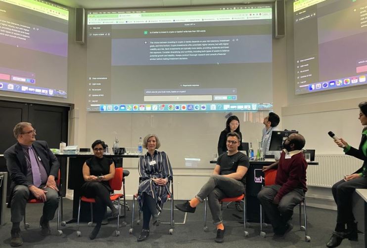 ChatGPT has told a blockchain conference that humans should not become over-reliant on AI or our critical thinking and judgement will be eroded.