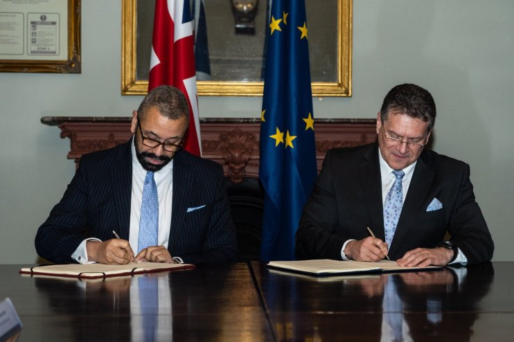 Foreign Secretary James Cleverly and the European Commission&rsquo;s Maros Sefcovic chaired a meeting on Friday to adopt the new arrangements for Northern Ireland, after the Government won the backing of MPs for the Windsor Framework earlier this week.