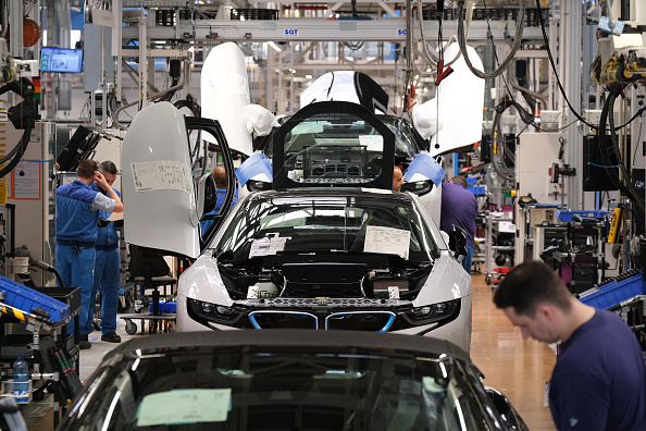 President Steinmeier Urges BMW Workers To Vote In European Elections