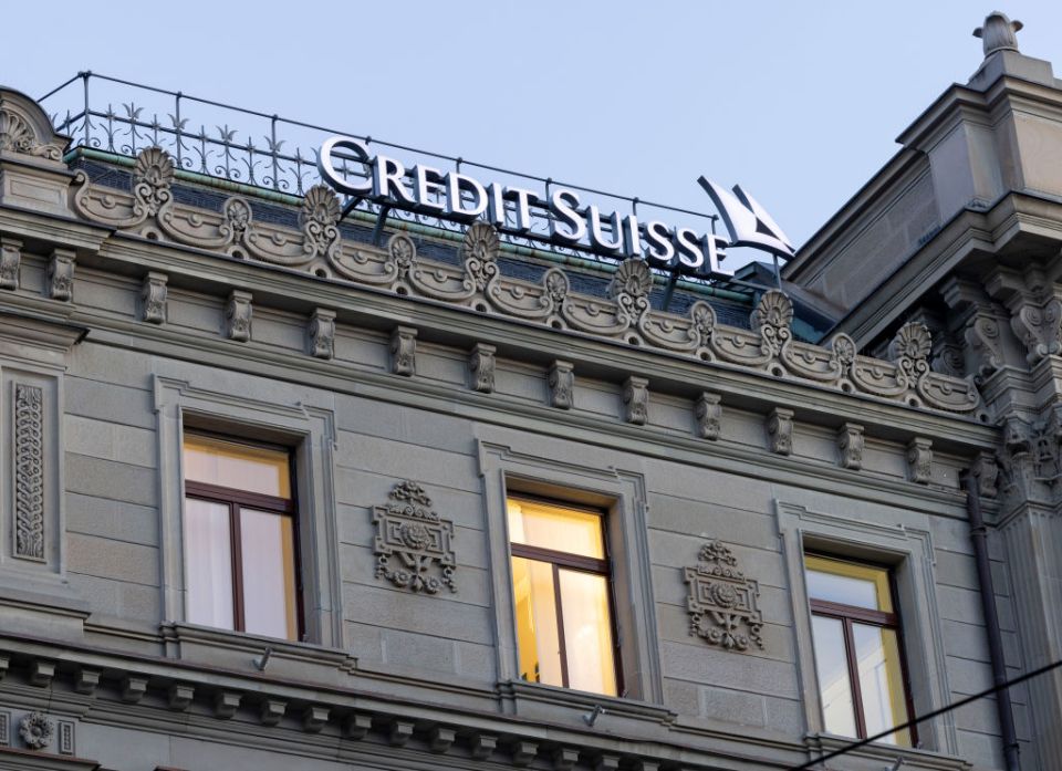 Credit Suisse Shares Tumble, Send Shockwaves Through European Banking