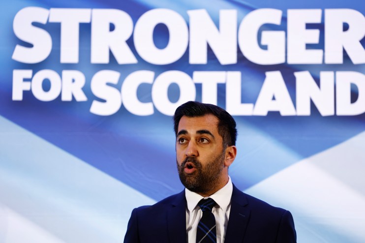 Scotland's First Minister and SNP MSP, Humza Yousaf (Jeff J Mitchell/Getty Images)