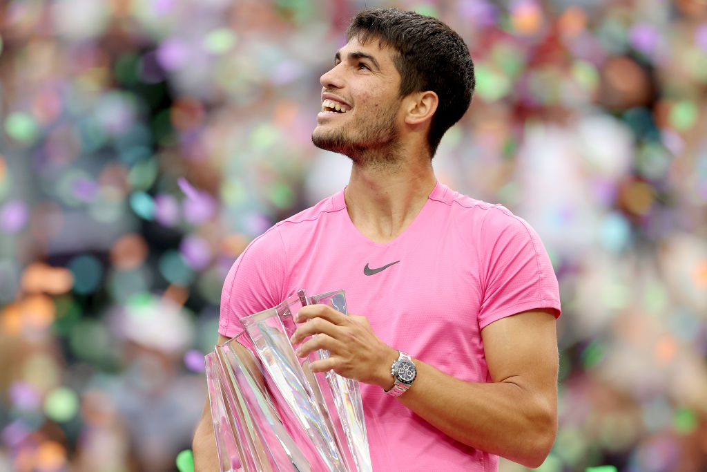 Carlos Alcaraz won the BNP Paribas Open at Indian Wells to return to the world No1 ranking