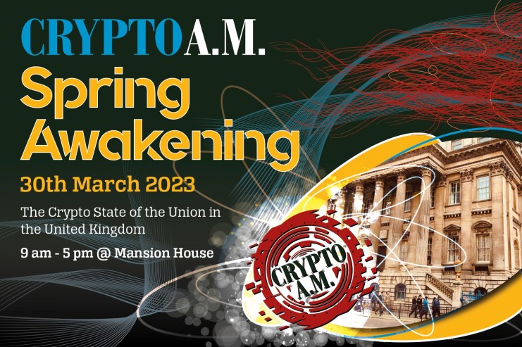 With just a week to go until the much-anticipated Crypto AM Spring Awakening event, we&rsquo;re giving away 10 tickets to our exclusive gathering.