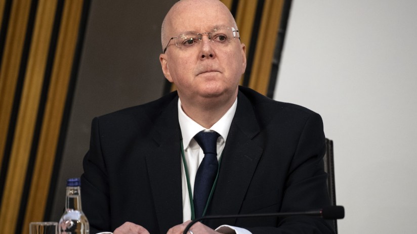 Peter Murrell, the former Chief Executive of the Scottish National Party, who is understood to have been arrested by Police Scotland over a investigation into the party's finances.