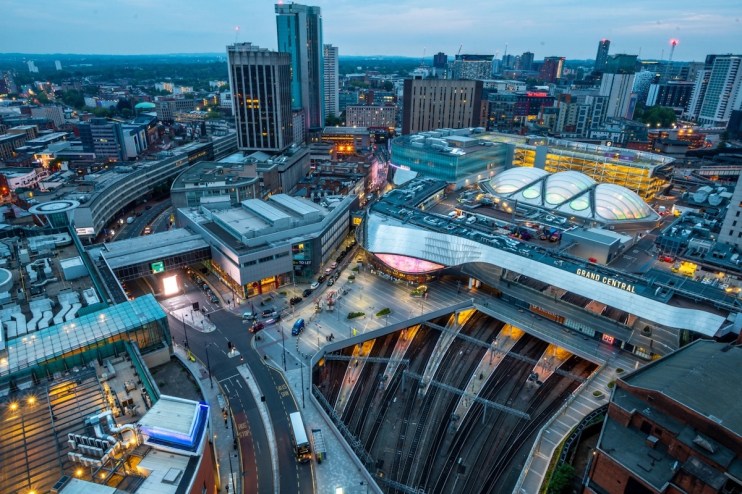 Aerial view of the city of Birmingham, set to be home to the audit regulator's CEO