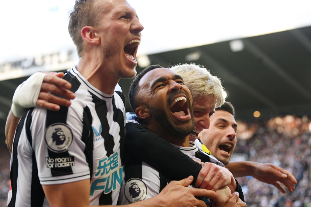 Newcastle United avenged February&rsquo;s Carabao Cup loss to Manchester United yesterday with a 2-0 win over the same opposition in a result which saw the Magpies move up to third in the Premier League table.
