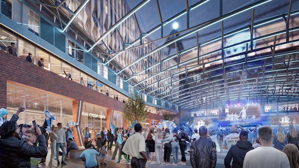 Manchester City say the improvements will make the Etihad Stadium complex a "year-round entertainment and leisure destination"