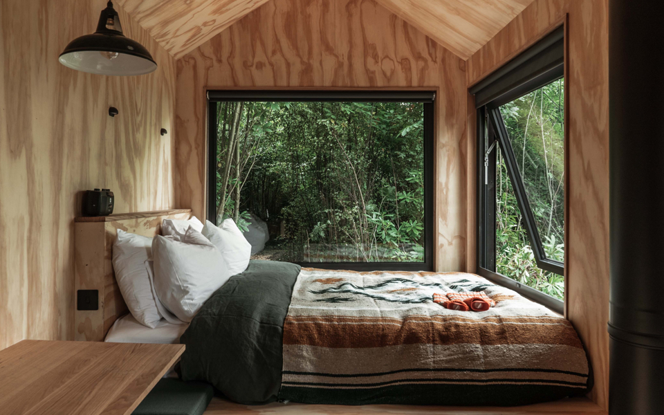 The interior of an Unyoked cabin. Credit: Intone Films