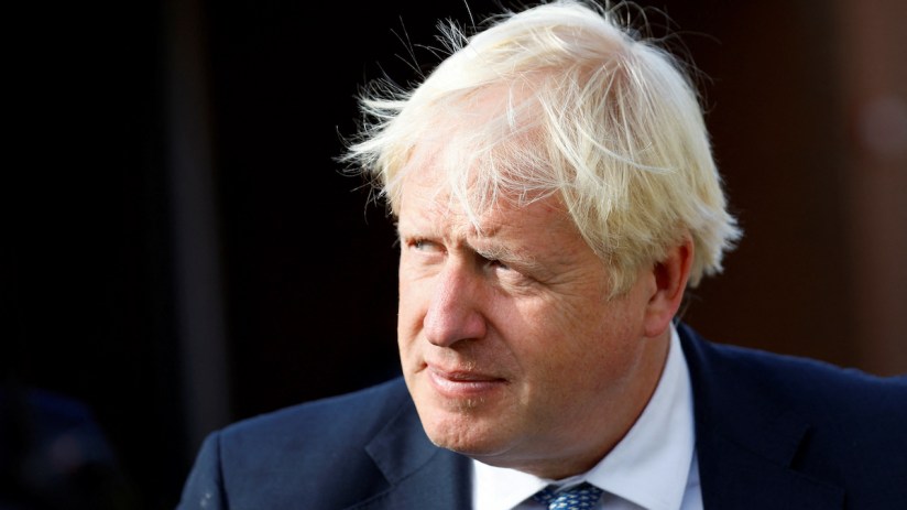 Former prime minister Boris Johnson. (Photo credit: Andrew Boyers/PA Wire)